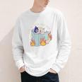Cat Reading a Romance BookI Like My Books Extra Spicy Youth Long Sleeve Tee
