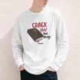 Christian Quote Holy Bible Crack This Book Not Drugs Youth Long Sleeve Tee Christian Quote Holy Bible Crack This Book Not Drugs Youth Long Sleeve Tee