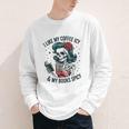 I Like My Coffee ICY & My Books Spicy For Book Lovers Youth Long Sleeve Tee