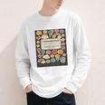 Composition Notebook Costume Teacher Matching Halloween Book Youth Long Sleeve Tee