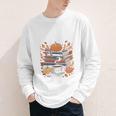 Cozy Autumn Books Fully Booked For Fall Books Pumpkin Youth Long Sleeve Tee Cozy Autumn Books Fully Booked For Fall Books Pumpkin Youth Long Sleeve Tee
