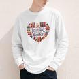 Cute Just A Girl Who Loves Books Heart Shape Reader Youth Long Sleeve Tee