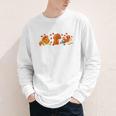 Cute Turkey Reading Book Librarian Bookworm Thanksgiving Men Youth Long Sleeve Tee Cute Turkey Reading Book Librarian Bookworm Thanksgiving Men Youth Long Sleeve Tee