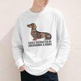 Dachshund Dog Dachshund Decor Books Nerds Dachshund Youth Long Sleeve Tee