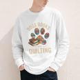 Dogs Books And Quilting Youth Long Sleeve Tee