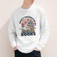 Easily Distracted By Books Read Goose Lover Bookworm Reading Youth Long Sleeve Tee