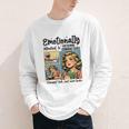 Emotionally Attached To Fictional Characters Just More Books Youth Long Sleeve Tee