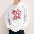 Forget Flowers Buy Me Books Youth Long Sleeve Tee Forget Flowers Buy Me Books Youth Long Sleeve Tee