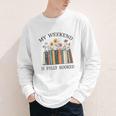 My Weekend Is Fully Booked Cozy Bookish Youth Long Sleeve Tee My Weekend Is Fully Booked Cozy Bookish Youth Long Sleeve Tee