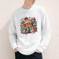 Gingerbread Reading Book Lovers Christmas Bookworm Librarian Premium Youth Long Sleeve Tee Gingerbread Reading Book Lovers Christmas Bookworm Librarian Premium Youth Long Sleeve Tee