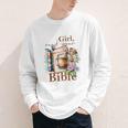 Girl Read Your Bible Christian Faith Jesus Book Youth Long Sleeve Tee Girl Read Your Bible Christian Faith Jesus Book Youth Long Sleeve Tee