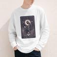 High Priestess Tarot Art Celestial Mystic Book Lover Youth Long Sleeve Tee High Priestess Tarot Art Celestial Mystic Book Lover Youth Long Sleeve Tee