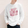Hot Girls Read Cute Book Lover Reading Club Youth Long Sleeve Tee