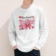 HUGvyn One Loved Teacher Valentine Book Heart Reading Bow Youth Long Sleeve Tee HUGvyn One Loved Teacher Valentine Book Heart Reading Bow Youth Long Sleeve Tee