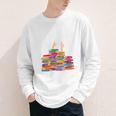 I'm Fine Reading Books Reader Book Lover Librarian Youth Long Sleeve Tee