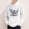 Italian Greyhound Whippet Dog Reading Book Hammock Iggy Mom Youth Long Sleeve Tee