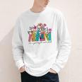 It's A Good Day To Read A Book Floral Book Lovers Librarian Youth Long Sleeve Tee