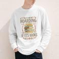It's Not Hoarding If It's Books Book Lover Graphic Youth Long Sleeve Tee