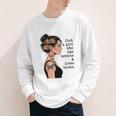Just a Girl Who Has Tattoos And Love Books Tattooed Inked Youth Long Sleeve Tee