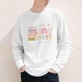 Just One More Chapter Artistic Pastel Book Lover Vibe Youth Long Sleeve Tee