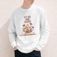 Just One More Chapter Book Lovers Floral Youth Long Sleeve Tee