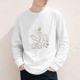Just One More Chapter Reading Skeleton Book Lover Premium Tri-Blend Youth Long Sleeve Tee