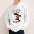 Just Pour Me My Coffee Hand Me My Book And Slowly Back Away Premium Youth Long Sleeve Tee