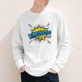 Kindness Is My Superpower Retro Comic Book T-Shirt Youth Long Sleeve Tee