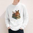 Life Is Better With Butterflies And Books Cute Butterfly Youth Long Sleeve Tee