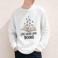 Live Laugh & Love Books Reading Butterfly Book Lover Bookish Premium Youth Long Sleeve Tee Live Laugh & Love Books Reading Butterfly Book Lover Bookish Premium Youth Long Sleeve Tee
