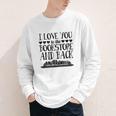 I Love You To The Bookstore And Back Youth Long Sleeve Tee