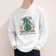 Magical Book Dragon Fantasy Reading Enthusiast Art Youth Long Sleeve Tee