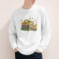 Mardi Gras Book Lover Reading Reader Men Women Kids Youth Long Sleeve Tee