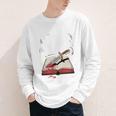 Murder Mystery And a Cup Of Tea Book Humor Youth Long Sleeve Tee