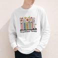 Occupational Therapy Wildflower Book OT Therapist Assistant Youth Long Sleeve Tee Occupational Therapy Wildflower Book OT Therapist Assistant Youth Long Sleeve Tee
