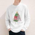 Oh What Fun It Is To Read Book Christmas Tree Premium Tri-Blend Youth Long Sleeve Tee Oh What Fun It Is To Read Book Christmas Tree Premium Tri-Blend Youth Long Sleeve Tee