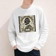 Poirot Mystery Books Vintage Detective Premium Tri-Blend Youth Long Sleeve Tee