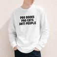PRO Books PRO Cats Anti People Youth Long Sleeve Tee