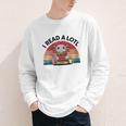 I Read Alotl Axolotl Retro Reading Books Lover Vintage Youth Long Sleeve Tee I Read Alotl Axolotl Retro Reading Books Lover Vintage Youth Long Sleeve Tee