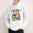 Read Books Be Kind Stay Weird Bookish Silly Goose Reading Youth Long Sleeve Tee Read Books Be Kind Stay Weird Bookish Silly Goose Reading Youth Long Sleeve Tee