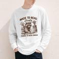 Reading Book Lover Made To Read Books Forces To Read Emails Youth Long Sleeve Tee
