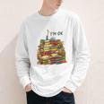 Reading Books Librarian Reader Nerd I'm Ok Teacher School Youth Long Sleeve Tee Reading Books Librarian Reader Nerd I'm Ok Teacher School Youth Long Sleeve Tee