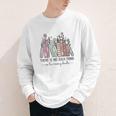 Reading There Is No Such Thing As Too Many Books Librarian Youth Long Sleeve Tee
