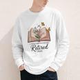 Retired 2025 A New Chapter Begins Retirement Teacher Book Youth Long Sleeve Tee Retired 2025 A New Chapter Begins Retirement Teacher Book Youth Long Sleeve Tee
