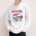 Retro Book Girl Summer For Women Beach Reading Youth Long Sleeve Tee Retro Book Girl Summer For Women Beach Reading Youth Long Sleeve Tee