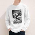 Science Fiction Writer At Work Vintage Book Cover Youth Long Sleeve Tee Science Fiction Writer At Work Vintage Book Cover Youth Long Sleeve Tee