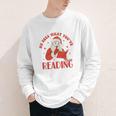 He Sees What You'Ve Been Reading Santa Book Youth Long Sleeve Tee He Sees What You'Ve Been Reading Santa Book Youth Long Sleeve Tee