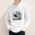 Skeleton Skull Halloween Book Reading Books Lover Teacher Youth Long Sleeve Tee Skeleton Skull Halloween Book Reading Books Lover Teacher Youth Long Sleeve Tee