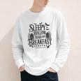 Sleepy Hollow Dead And Breakfast Please Book Ahead Youth Long Sleeve Tee