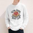 Slow Burn Book Club Romantasy Trope Smut Dark Romance Reader Youth Long Sleeve Tee Slow Burn Book Club Romantasy Trope Smut Dark Romance Reader Youth Long Sleeve Tee